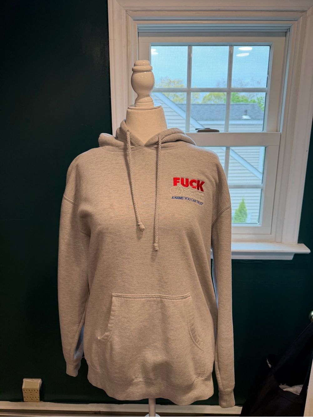 Action Bronson f*ck that’s delicious Limited Edition hoodie Light grey sweater L